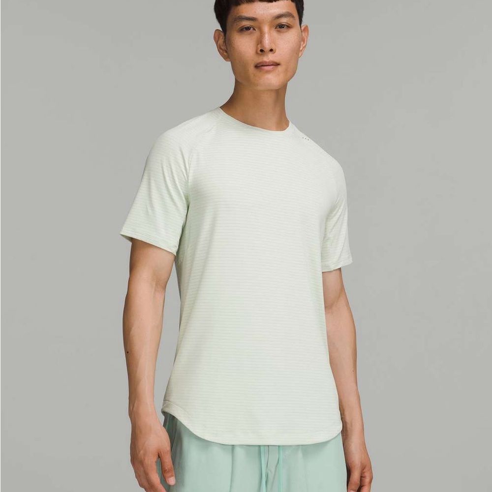 Lululemon Drysense Tshirt Heathered Artic Mint